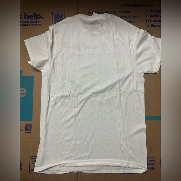 Star Wars Gray Crewneck & brand new White T-shirt bundle. Size S & M Men - Picture 7 of 7